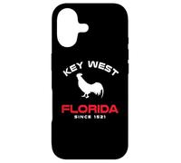 Key West Florida Since 1521 Rooster Florida Keys Souvenir Case for iPhone 17