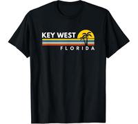 Key West Florida Souvenirs Cotton Men T Shirt Black