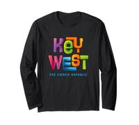Key West Florida, The Conch Republic Long Sleeve T-Shirt
