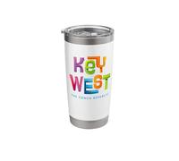 Key West Florida, The Conch Republic Stainless Steel Insulated Tumbler