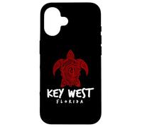 Key West Florida Turtle Design Florida Keys Diving Vacation Case for iPhone 16