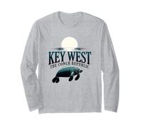 Key West Mana The Conch Republic Florida Sunset Long Sleeve T-Shirt