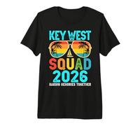 Key West Squad 2026 Vacation Friends Family Matching Group Premium T-Shirt