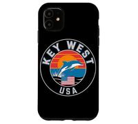 Key West USA Sunset Guitar Graphic Case for iPhone 11
