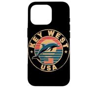 Key West USA Sunset Guitar Graphic Case for iPhone 16 Pro