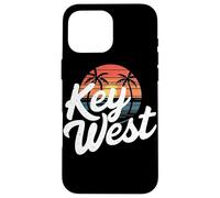 Key West USA Sunset Guitar Graphic Case for iPhone 16 Pro Max