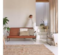 Key Wood - 3-seater bench in solid acacia Natural