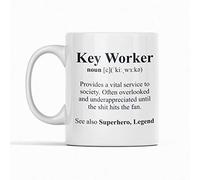 Key Worker Gift Mug Dictionary Definition