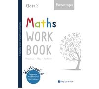 Key2Practice Class 5 Maths Workbook 6 (Percentage) Mathematics Summer Vacation Activity Worksheets