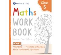 Key2practice Class 5 Maths workbooks (Numbers, Four Fundamental Operations, Factors & Multiples) 106 Practice Worksheets with Answers | Designed by IITians