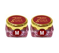 Keya Seth Aromatherapy, 100% Natural Sindoor Dust Maroon 3gm pack of 2