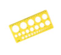 Keyaka Drafting Instrument Circle Ruler Straight Ruler Stencils Alphabet Plastic Numbers Drafting Signs Template Kids Learning Stationery Drafting Drawing Template Capital Lowercase DIY Painting Tools