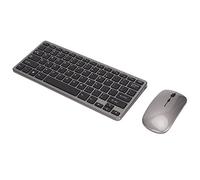 Keyboard and Mouse Combination, Multi Level DPI Mouse 2.4Ghz Wireless Connection, Built in Lithium IOn Battery, Scissor Type Keystrokes Ergonomic Design Suitable for Office