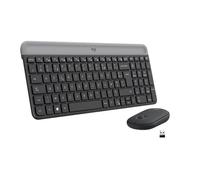 Keyboard and Mouse Combo - Wireless - Logitech - MK470 Slim - Silent - AZERT
