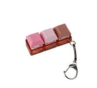 Keyboard Axis Experience: Transparent Candy Color 2-Hole, 3-Hole, 4-Hole Keyboard Press can be Freely Matched with High Tech Black Tea and Green Axes Set of 2 Pieces/147(3-hole red transparent blue ax