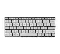 Keyboard Base Dock for Book 2, Keyboard Replacement, Easy to Plug Unplug Durable Aluminum Alloy Keyboard Dock, Silver Notebook Keyboard Base for Book 2 1832/1