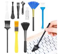 Keyboard Brush - Laptop Cleaning Kit | Laptop Cleaner | 10 Pieces Computer Brush | Multifunctional Bankruptcy Gadgets Portable Detailing Tool for