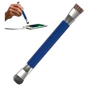 Keyboard Brush-Steel Cable + ABS 14 × 1.5 cm Duster Anti-Static Double Head | Cleaning Brushion for Computer, Laptop, Electronics, Phone with Bulla, Piano, Piano, Maqui