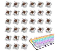 Keyboard Button Set - DIY Axis Replacement Lever, Sturdy Replaceable Axis Parts Custom Keyboards, Cross Shaft Key Lever Responsive Tactile Feel | 30Pcs Bet Typing Keyboard Modification Repai