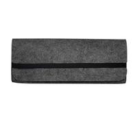 Keyboard Case 60/87/104 Keys Storage Bag Protective Cover Computer Keyboard Bag Keyboard Carrying Case Felt Bag Keyboard Pack(Dark Grey,44x20x4cm)