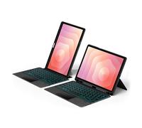 Keyboard Case Compatible with Samsung Galaxy Tab S11 5G 11inch (SM-X730 X736B) Backlit Detachable Folio Keyboard Cover with Trackpad/Pencil Holder Tab S11 (11-inch) Tablet