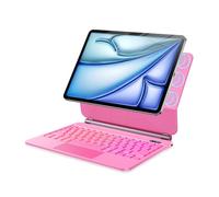 Keyboard Case for 2023 model 12 inch iPad pro/iPad Air (4th /5th Generation ) 2024 model 12 inch iPad pro/iPad AirEasy-Set Floating Cantilever Stand Magic Magnetic Backlit-Multi-Touch Trackpad