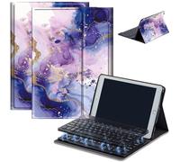 Keyboard Case for Amazon Fire Max 11 (13th Generation, 2023 Release), Detachable Wireless Bluetooth Keyboard and Auto Sleep/Wake Fire Max 11 Tablet Case with Keyboard, Marbling 21