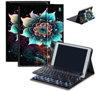 Keyboard Case for Amazon Kindle Fire HD 8/HD 8 Plus(2020 Release, 10th & 2022 Release, 12th), Detachable Wireless Bluetooth Keyboard and Auto Sleep/Wake Fire HD8 Case Keyboard, Mandola