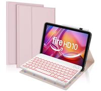 Keyboard Case for Fire HD 10 & 10 Plus 10.1 inch (13th/11th Gen 2023/2021)