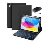 Keyboard Case for Honor Magic Pad 3 13.3 inch 2025 with Pencil Holder, Slim Lightweight Case with Magnetically Detachable Wireless Keyboard with Mouse