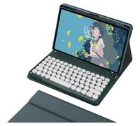 Keyboard Case for Huawei Matepad SE 11 2024 - Round Cap Wireless Detachable Keyboard with Pencil Holder, Soft Back Cover for Matepad SE, Green