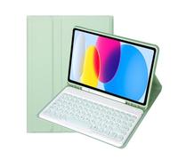 Keyboard Case for iPad 11th (A16) 11-inch 2025 / 10th Generation Case with Keyboard 10.9 inch 2022, Detachable Wireless Keyboard with Pencil