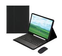 Keyboard Case for iPad Air 11-inch M3/M2 2025/2024 with Mouse, UK QWERTY