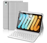 Keyboard Case for iPad mini 5/4/3/2/1 7.9 inch, Magnetically Detachable Wireless Keyboard, Slim Protective Case with Soft TPU Back Cover for 7.9-inch iPad mini 5th Gen, Pencil Holder, Auto Wake/Sleep