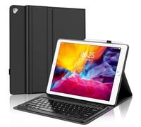 Keyboard Case for iPad Pro 12.9 inch 2015 1st Gen / 2017 2nd Gen, Magnetic Detachable Slim Wireless Bluetooth Keyboard, Precise Cutouts Folio Cover Case with Pencil Holder, Auto Sleep/Wake, Black