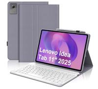 Keyboard Case for Lenovo Idea Tab 11'' 2025, Detachable Bluetooth Keyboard for Idea 11inch Tablet Cover with Pen Holder, Smart Keypad Folio for Lenovo Tab 2025 Release TB-336ZU/336FU, Lavender