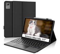 Keyboard Case for Lenovo Idea Tab 11'' 2025, Magnetic Detachable Wireless Keyboard, Multi-Touch Trackpad, Folio PU Leather Case with Pen Holder for Lenovo Idea Tab 11-inch Models (TB-336ZU/TB-336FU)