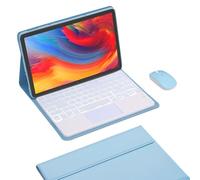 Keyboard Case for Lenovo Idea Tab Plus 12.1" & Tab K12 2025 (TB361FU / TB361ZU), 7-Color Backlit Keyboard with Multi-Touch Trackpad & Mouse, TPU Cover,Blue