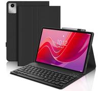 Keyboard Case for Lenovo Tab M11 11", UK Layout Wireless Detachable Bluetooth Keyboard with Stand Cover and Pen Holder for Lenovo Tab M11 (TB330FU/TB330XU) 11 Inch 2024 Tablet, Black