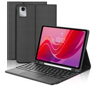 Keyboard Case for Lenovo Tab M11 / K11 LTE 11 Inch 2024,Multi-Touch Trackpad,Magnetically Wireless Detachable Ultra-Thin Keyboard,PU Leather Protective case with Pen Holder,Auto Sleep/Wake,Black