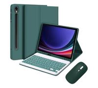 Keyboard Case for Samsung Galaxy Tab A8 10.5" 2022 SM-X200/X205/X207 with Mouse,Slim Tablet Cover with Bluetooth Keyboard,Detachable Keyboard with S Pen Holder