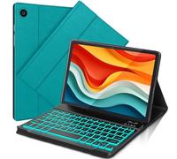 Keyboard Case for Samsung Galaxy Tab A8 10.5 inch 2022, 7 Colors Backlit & Magnetic Detachable Bluetooth Keyboard, Slim Soft Folio Tablet Cover Case for Tab A8 SM-X200/X205/X207, Auto Sleep/Wake Up