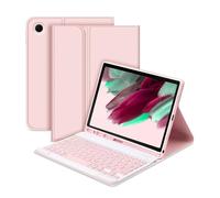 Keyboard Case for Samsung Galaxy Tab A8 10.5" SM-X200/X205/X207,Slim Tablet Cover with Bluetooth UK Layout Keyboard,Detachable Keyboard with S Pen Holder