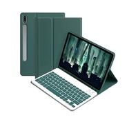Keyboard Case for Samsung Galaxy Tab S10 Lite 5G 10.9 inch S10 FE/ S9 FE 5G 10.9 Inch/Tab S9 11 Inch, Bluetooth Wireless Keyboard, Auto Sleep/Wake Smart Folio with S Pen Holder