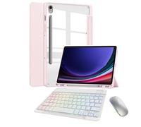 Keyboard Case for Samsung Galaxy Tab S10 Ultra 14.6 inch SM-X920/X926 (2024), Auto Wake/Sleep Multi-Viewing Angles,Bluetooth mouse and Keyboard