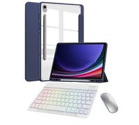 Keyboard Case for Samsung Galaxy Tab S10 Ultra 14.6 inch SM-X920/X926 (2024), Auto Wake/Sleep Multi-Viewing Angles,Bluetooth mouse and Keyboard