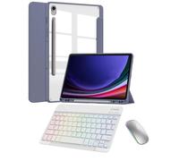 Keyboard Case for Samsung Galaxy Tab S10 Ultra 14.6 inch SM-X920/X926 (2024), Auto Wake/Sleep Multi-Viewing Angles,Bluetooth mouse and Keyboard