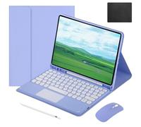 Keyboard Case for Samsung Galaxy Tab S10 Ultra/S9 Ultra/S8 Ultra 14.6-inch 2024/2023/2022 with Mouse, Touchpad Magnetic Detachable Wireless Keyboard with Pencil