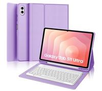 Keyboard Case for Samsung Galaxy Tab S11 Ultra 14.6 Inch 2025, Galaxy Tablet S11 Ultra Case Keyboard with S Pen Holder, Magnetic Detachable Bluetooth Keypad for Samsung Tab 14.6'' SM-X930/X936B