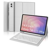 Keyboard Case for Samsung Galaxy Tab S11 Ultra 14.6 Inch 2025, Magnetic Detachable Bluetooth Wireless Keypad, Smart Protective Cover with S Pen Holder for Samsung Tablet S11 Ultra 14.6'' SM-X930/X936B